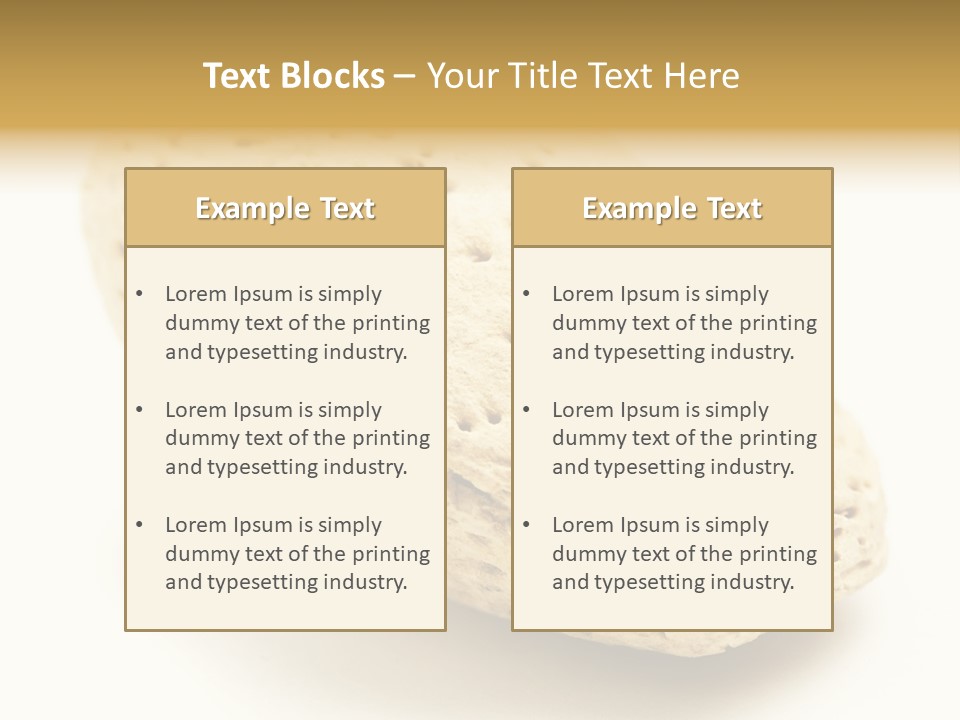 Vitamin Tasty Vegetarian PowerPoint Template