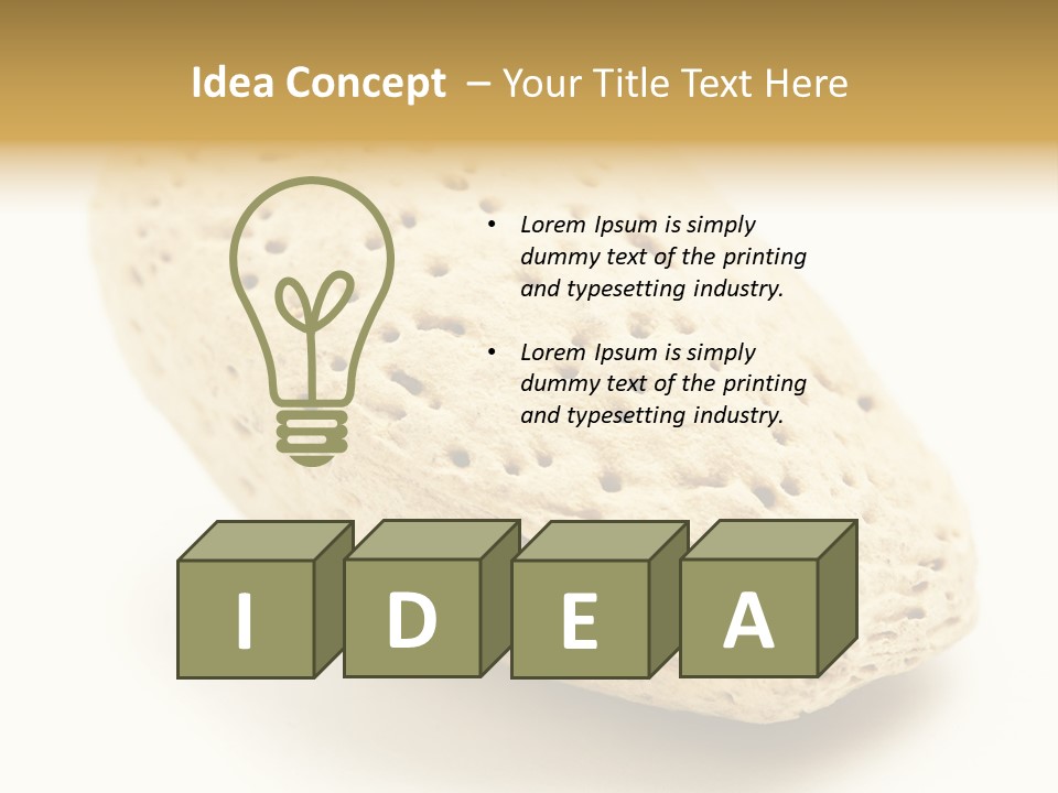 Vitamin Tasty Vegetarian PowerPoint Template