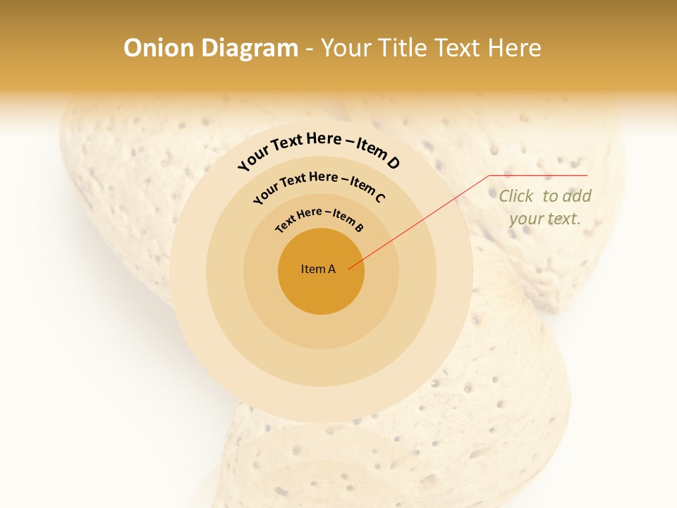 Almond Background Healthy PowerPoint Template