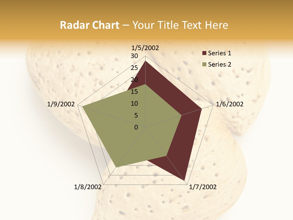 Almond Background Healthy PowerPoint Template