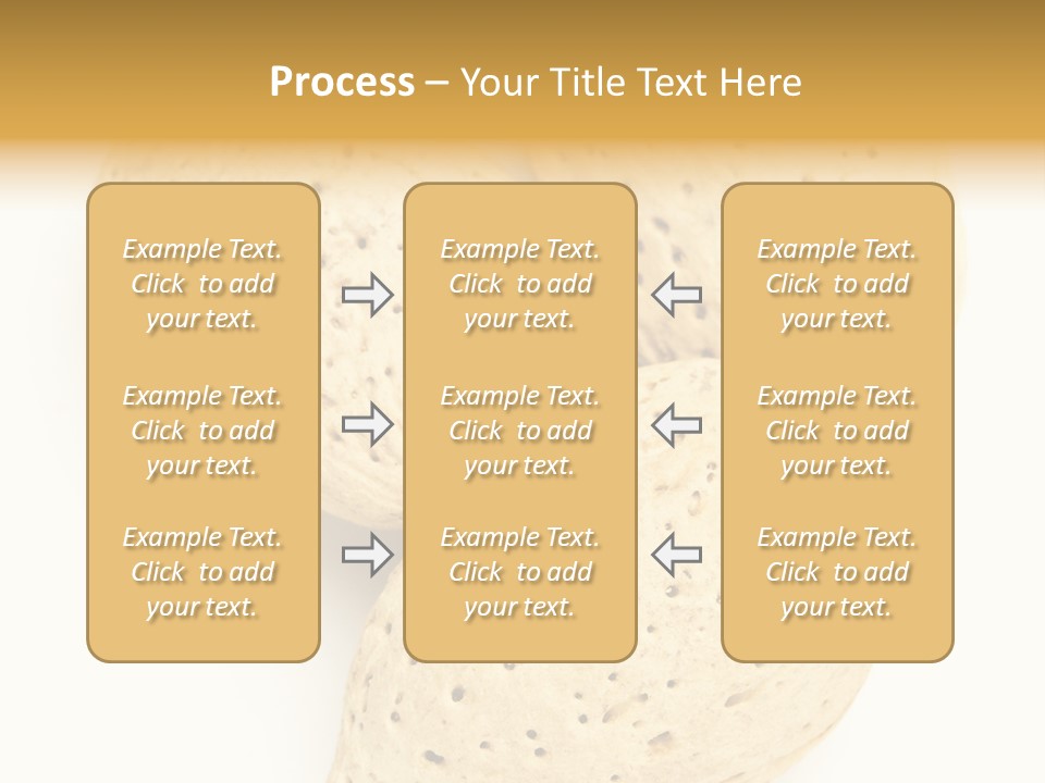 Almond Background Healthy PowerPoint Template