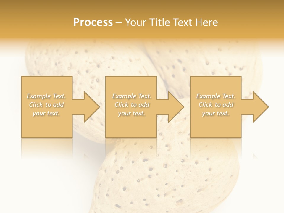 Almond Background Healthy PowerPoint Template