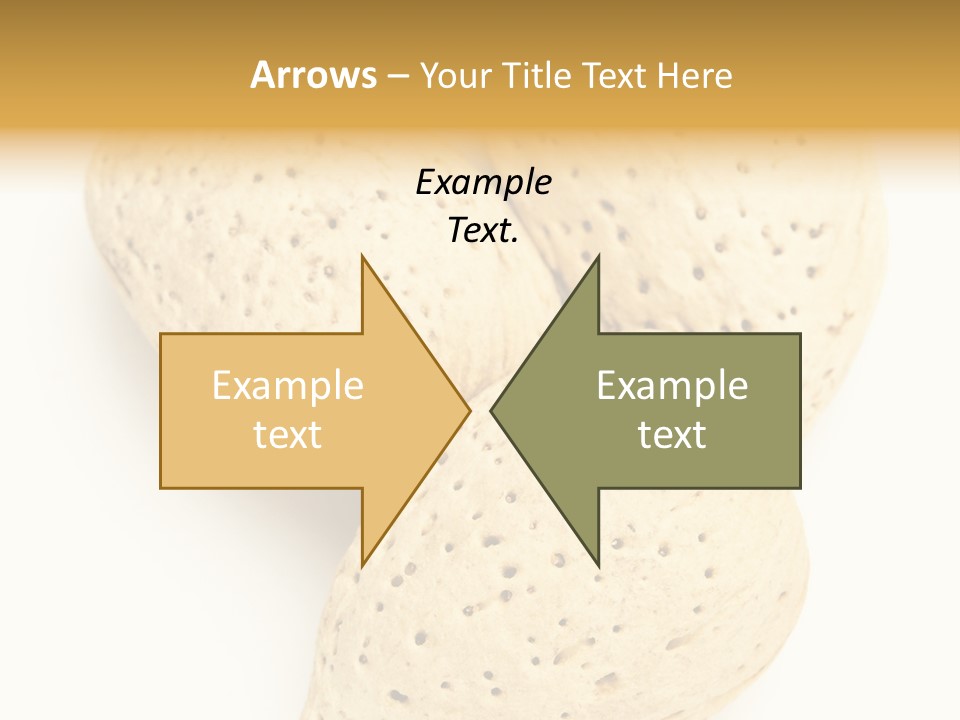 Almond Background Healthy PowerPoint Template