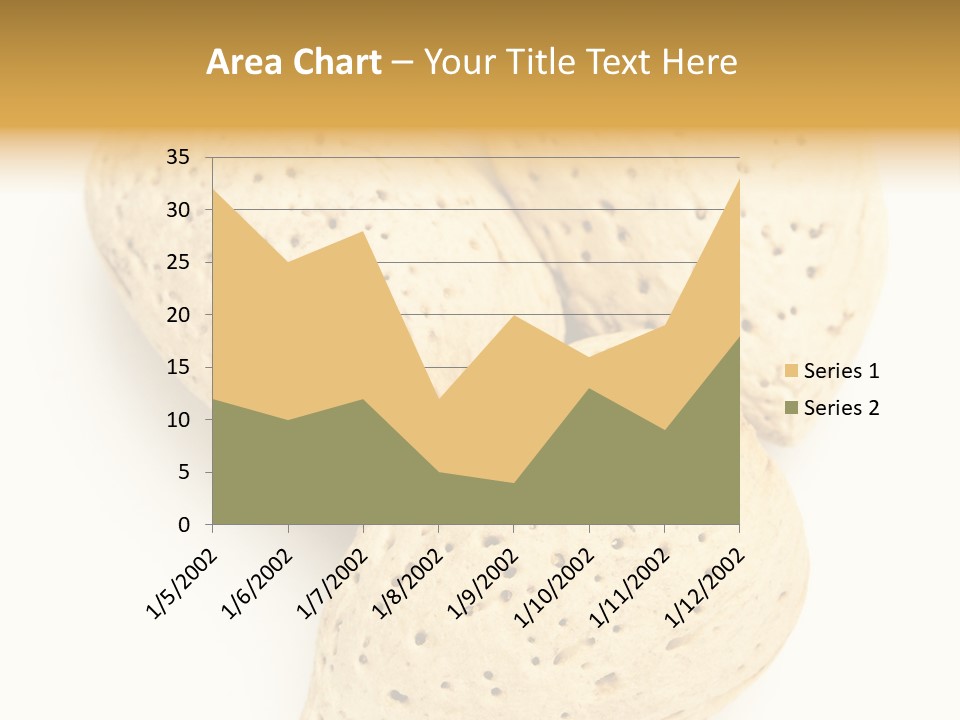 Almond Background Healthy PowerPoint Template