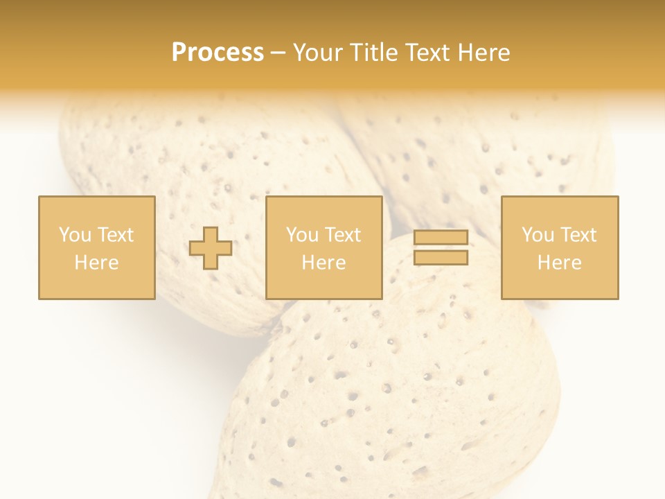 Almond Background Healthy PowerPoint Template