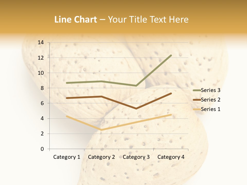 Almond Background Healthy PowerPoint Template
