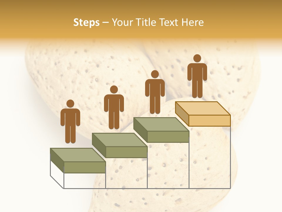 Almond Background Healthy PowerPoint Template