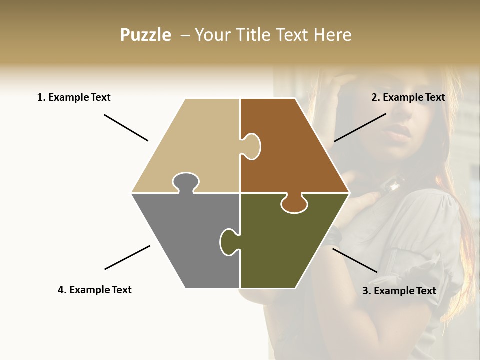 Person Outdoor Young PowerPoint Template