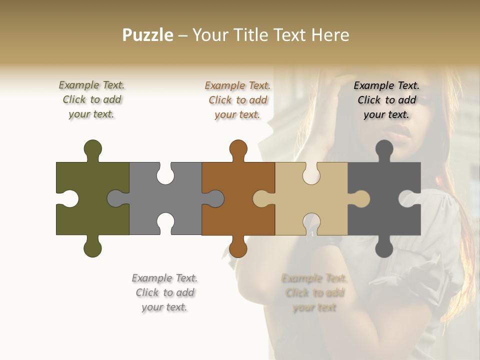 Person Outdoor Young PowerPoint Template