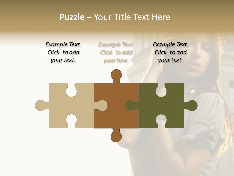 Person Outdoor Young PowerPoint Template