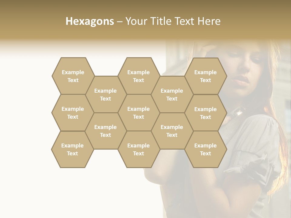 Person Outdoor Young PowerPoint Template