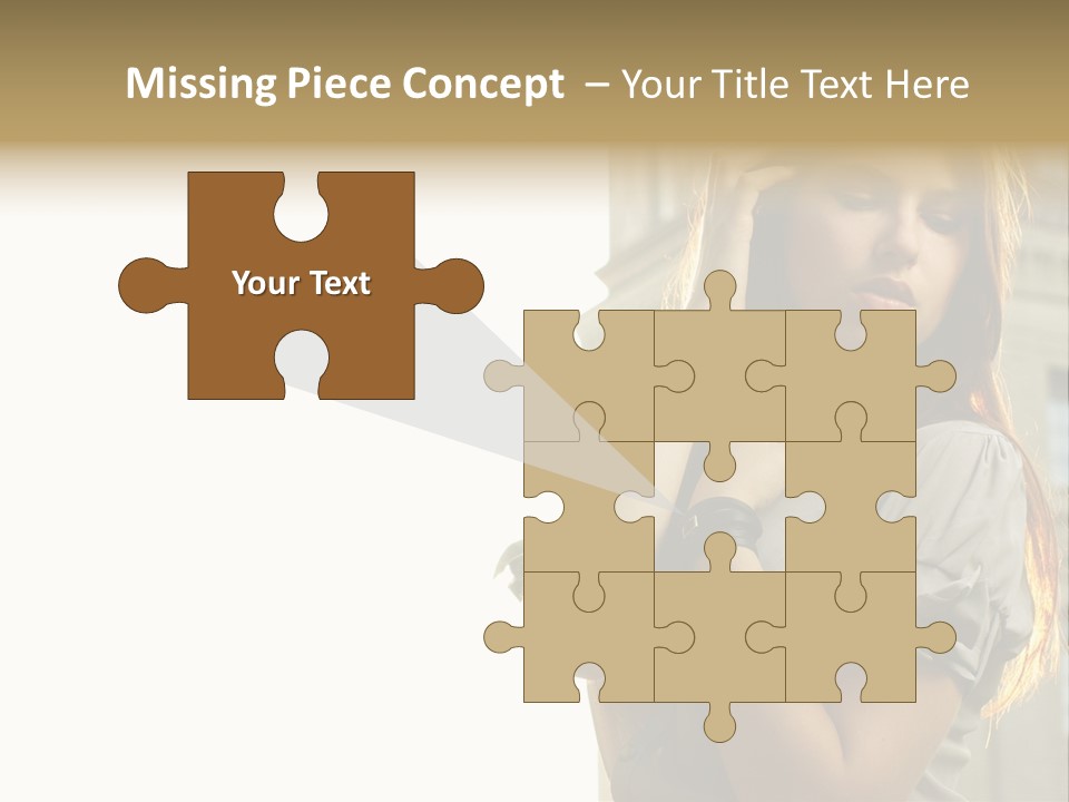 Person Outdoor Young PowerPoint Template