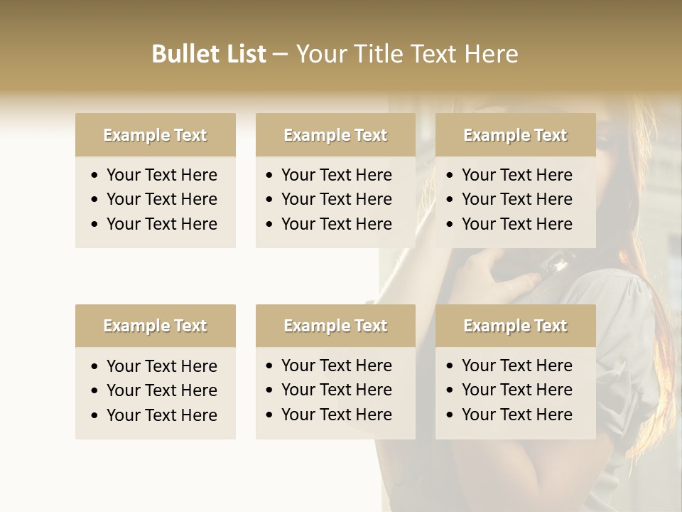 Person Outdoor Young PowerPoint Template