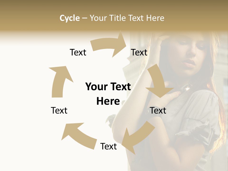 Person Outdoor Young PowerPoint Template