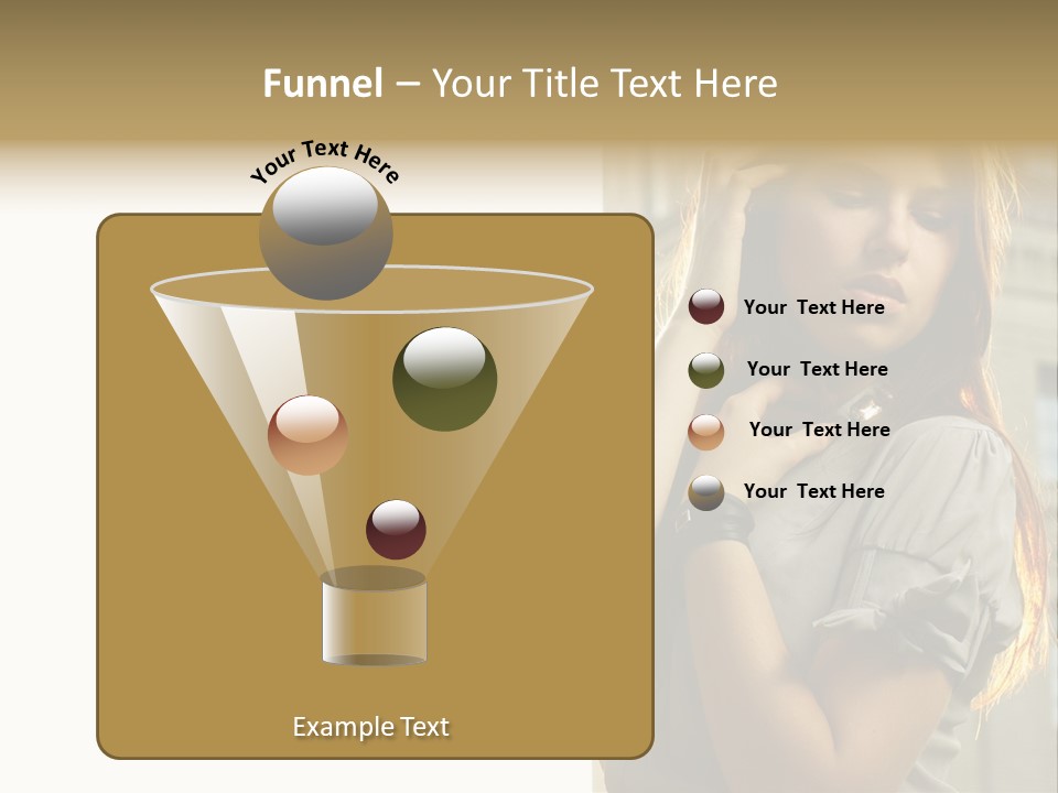 Person Outdoor Young PowerPoint Template