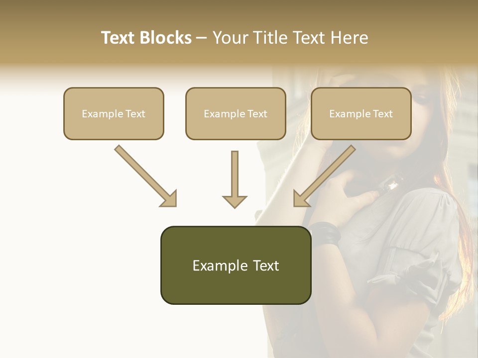 Person Outdoor Young PowerPoint Template