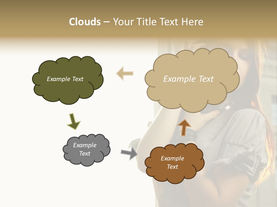 Person Outdoor Young PowerPoint Template