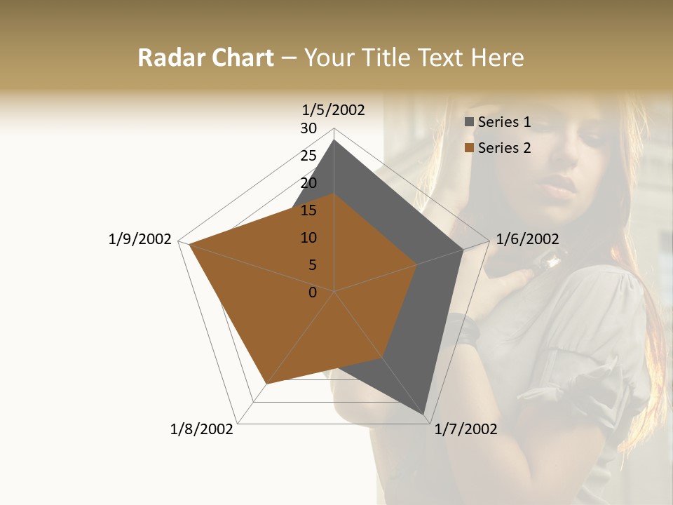 Person Outdoor Young PowerPoint Template