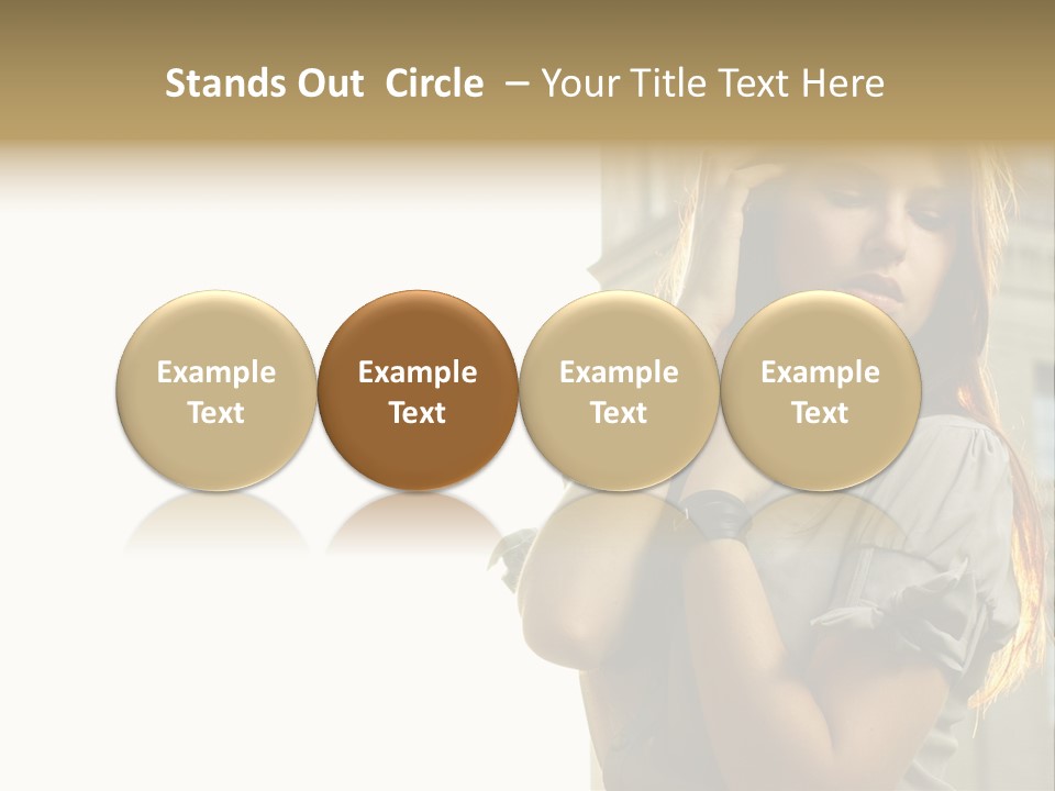 Person Outdoor Young PowerPoint Template