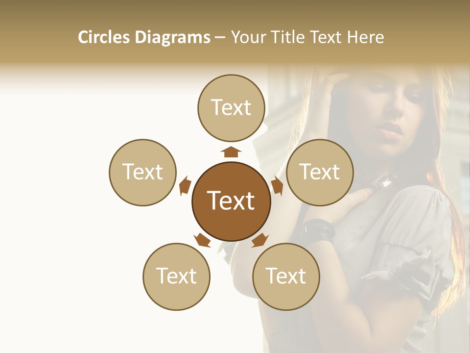 Person Outdoor Young PowerPoint Template