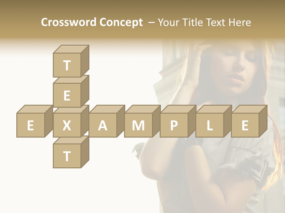 Person Outdoor Young PowerPoint Template