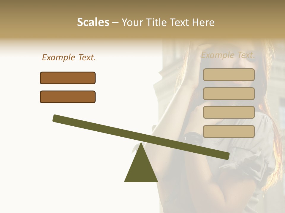 Person Outdoor Young PowerPoint Template