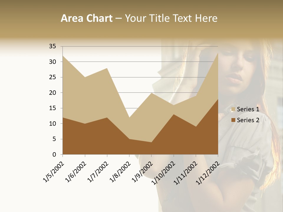 Person Outdoor Young PowerPoint Template