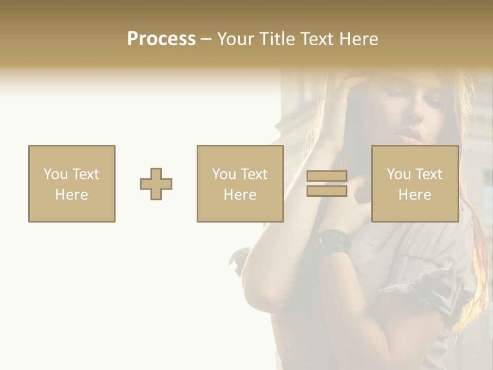 Person Outdoor Young PowerPoint Template