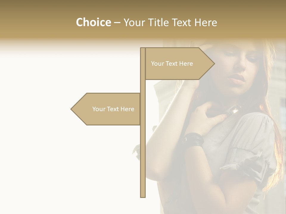 Person Outdoor Young PowerPoint Template