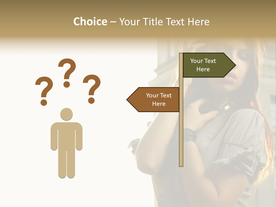 Person Outdoor Young PowerPoint Template