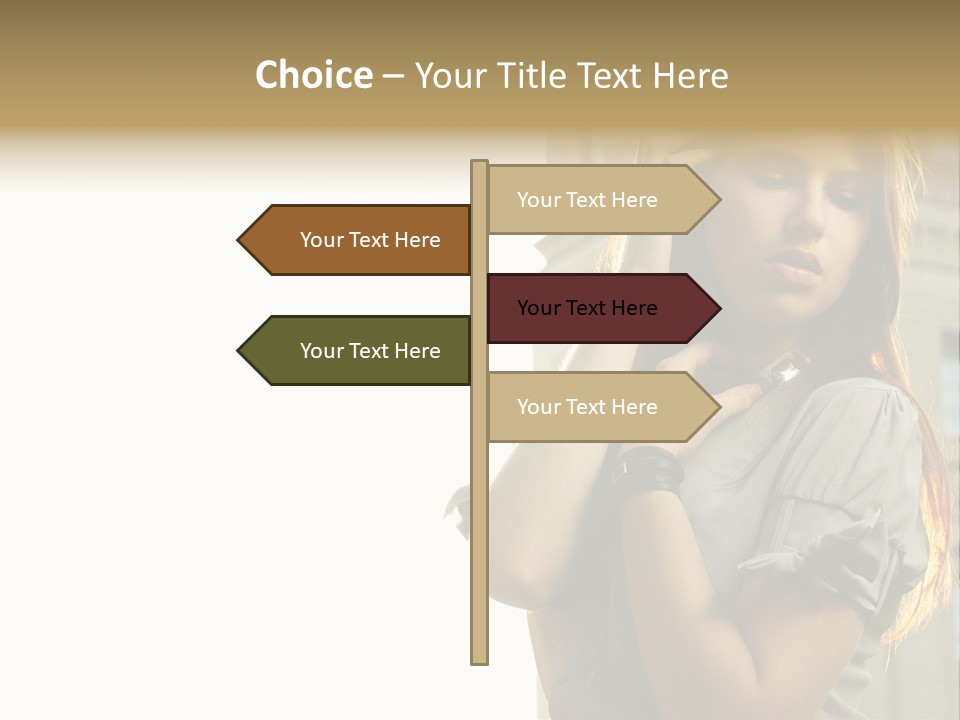 Person Outdoor Young PowerPoint Template