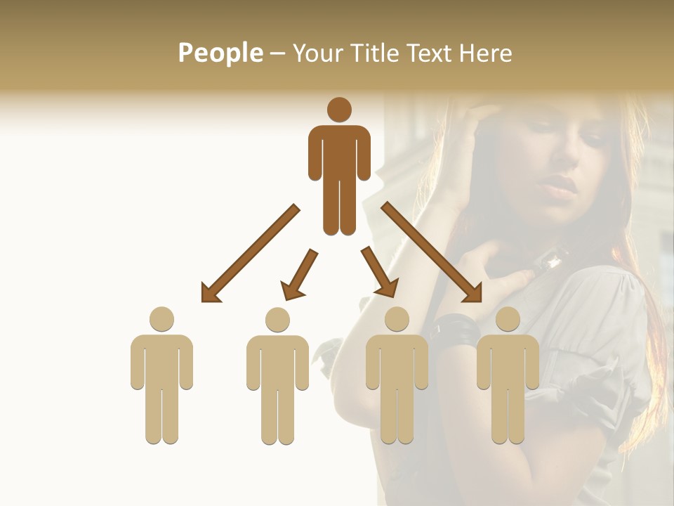 Person Outdoor Young PowerPoint Template