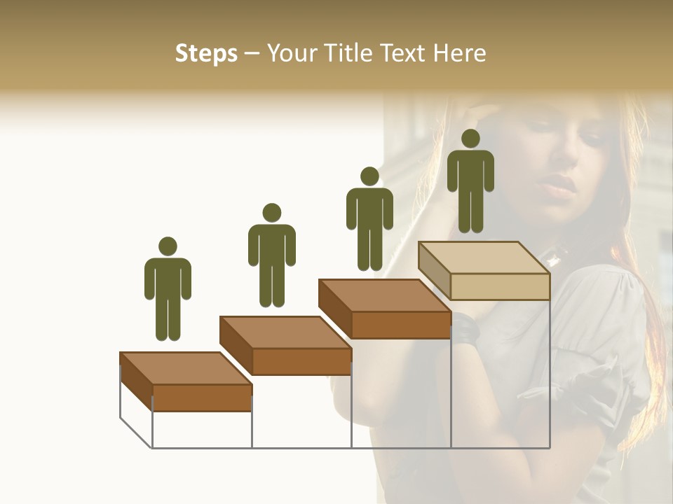 Person Outdoor Young PowerPoint Template