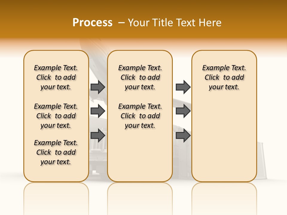 Lorry Business Merchandise PowerPoint Template