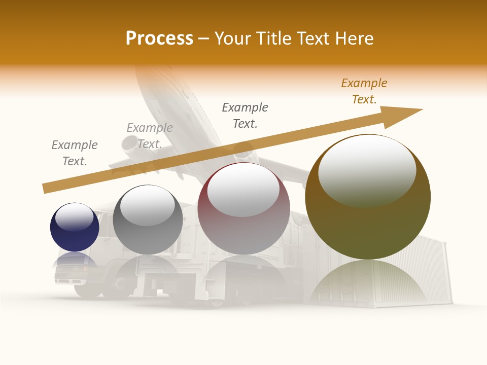 Lorry Business Merchandise PowerPoint Template