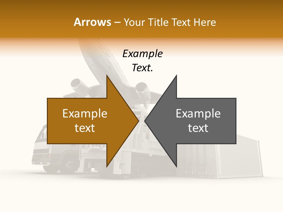 Lorry Business Merchandise PowerPoint Template