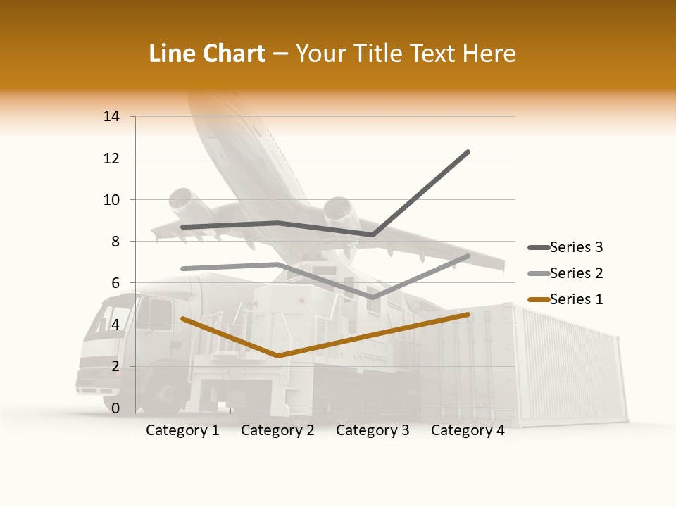 Lorry Business Merchandise PowerPoint Template
