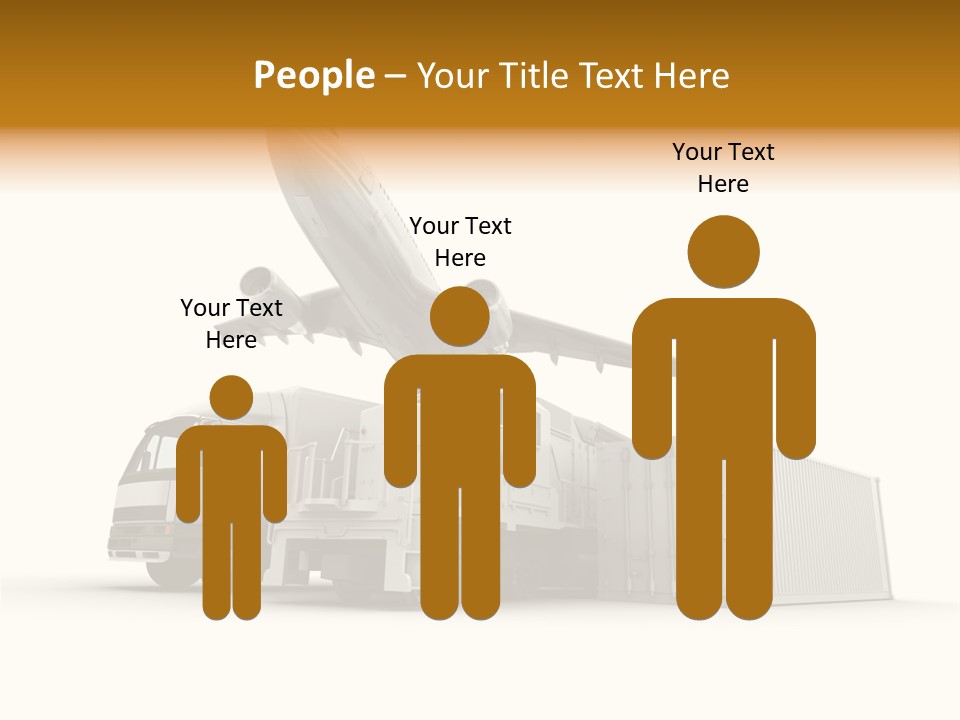 Lorry Business Merchandise PowerPoint Template