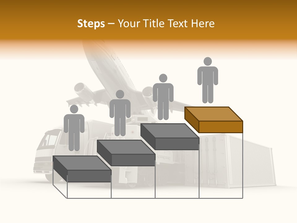 Lorry Business Merchandise PowerPoint Template