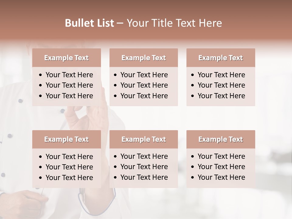 Menu Cook Expertise PowerPoint Template
