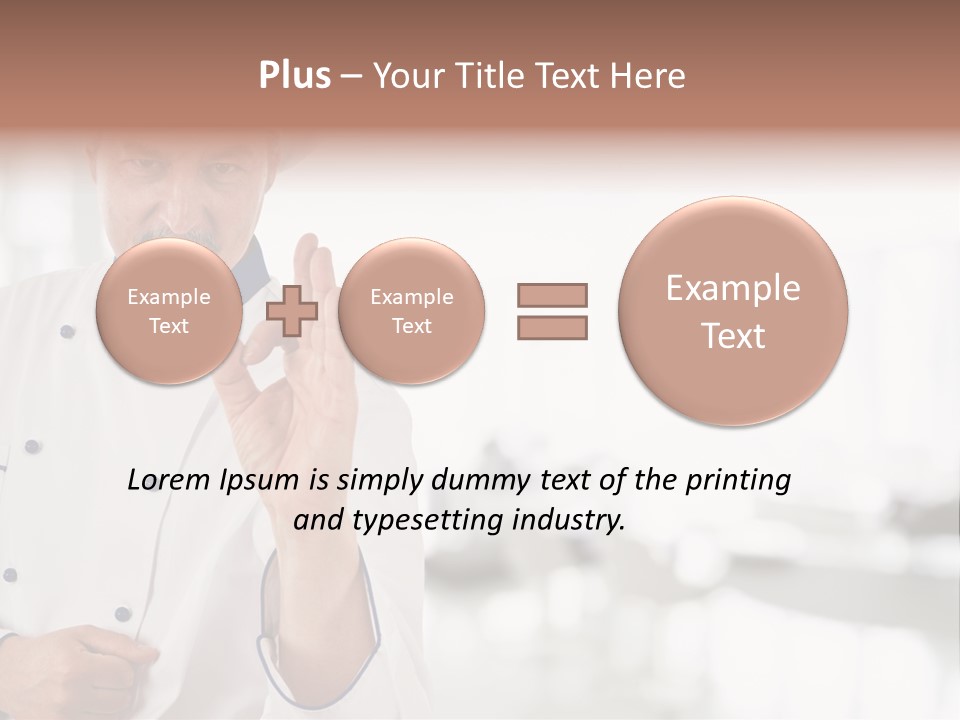 Menu Cook Expertise PowerPoint Template