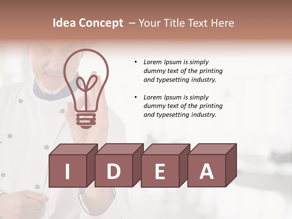 Menu Cook Expertise PowerPoint Template