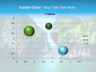 Nobody Summer Seascape PowerPoint Template