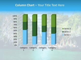 Nobody Summer Seascape PowerPoint Template