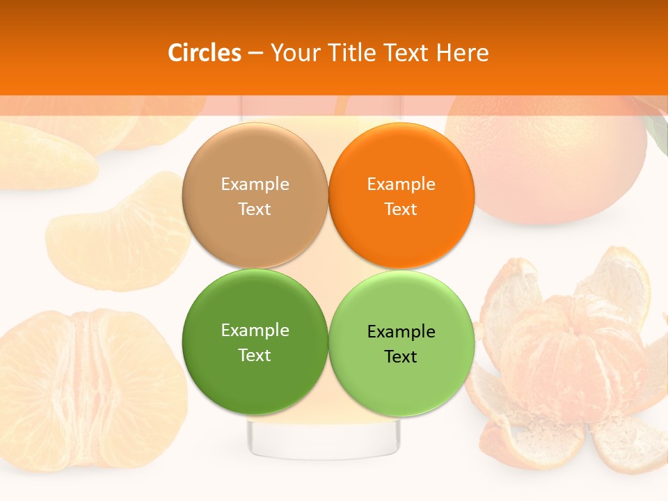 Closeup Beverage Refreshment PowerPoint Template
