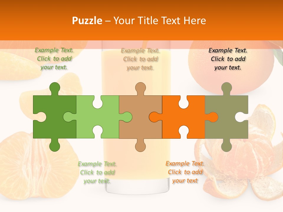 Closeup Beverage Refreshment PowerPoint Template