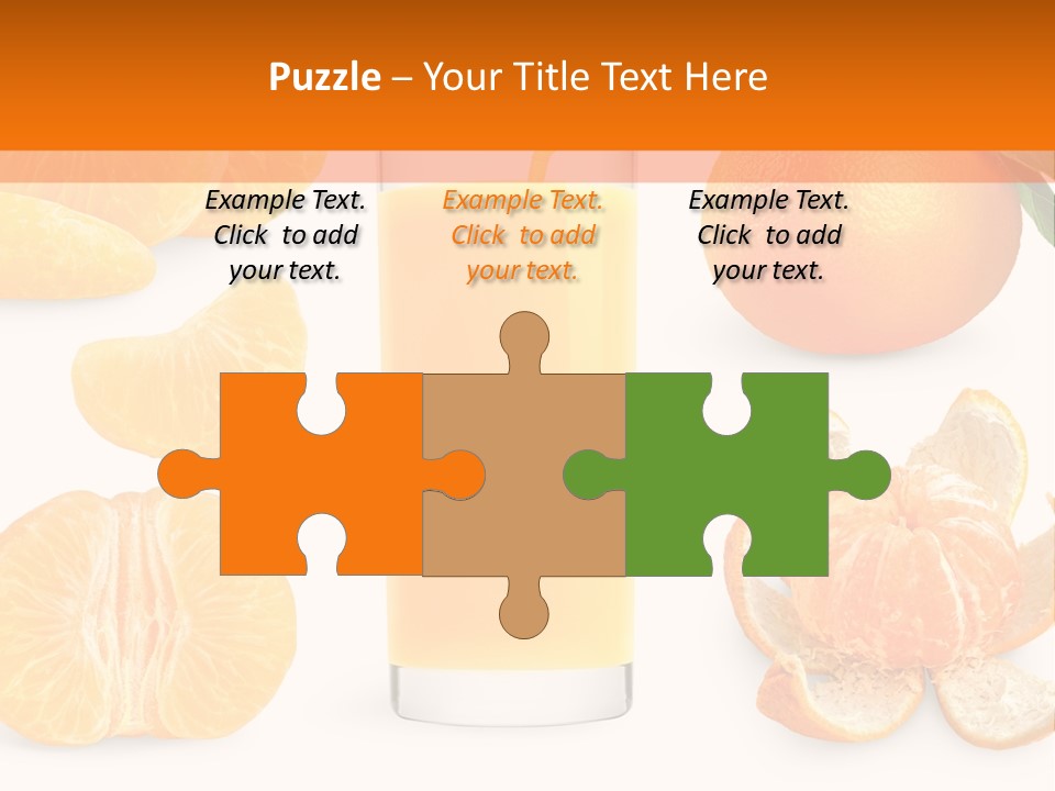 Closeup Beverage Refreshment PowerPoint Template