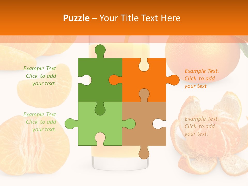 Closeup Beverage Refreshment PowerPoint Template