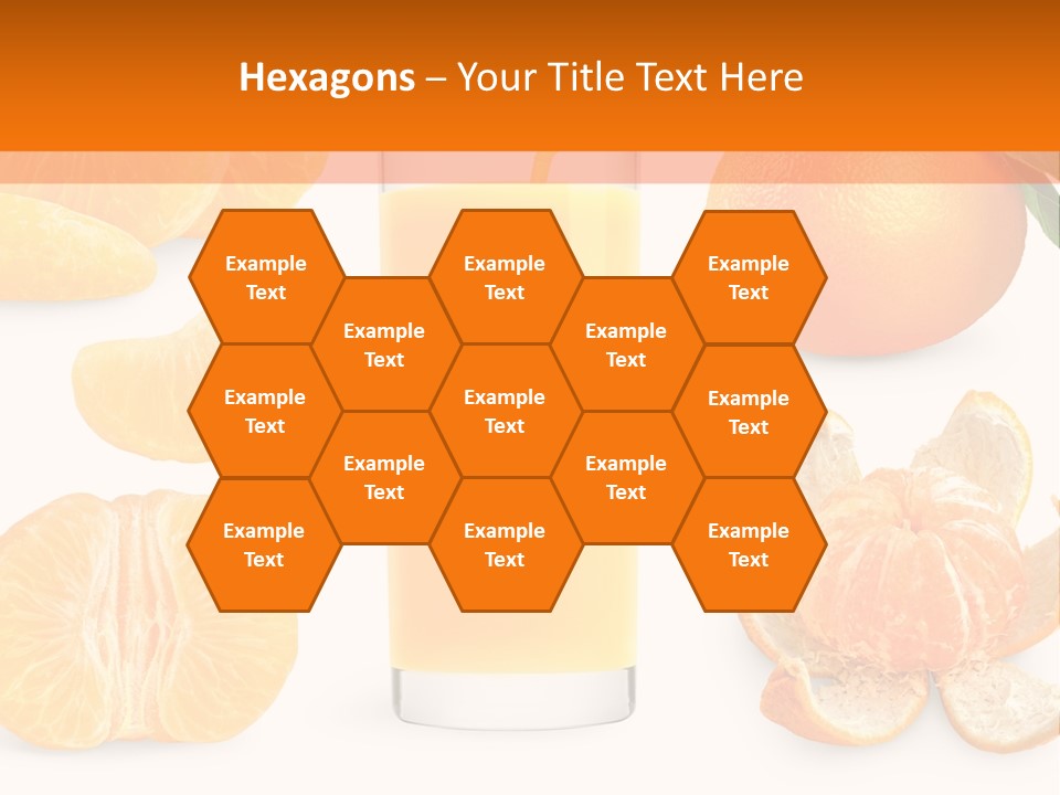 Closeup Beverage Refreshment PowerPoint Template