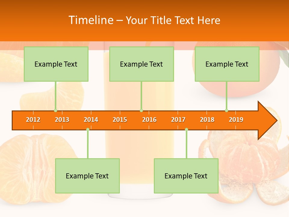 Closeup Beverage Refreshment PowerPoint Template